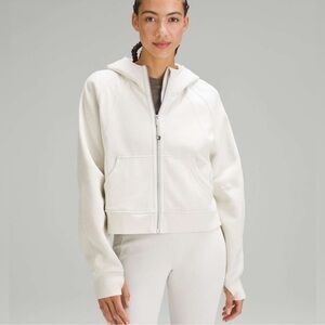 Lululemon Scuba Full-Zip in Bone